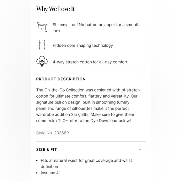 Spanx On The Go Pull On Shorts - Picture 5 of 9